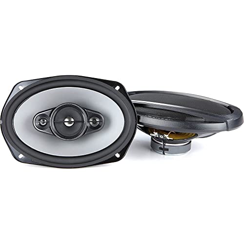 PIONEER TS-A692F, 4-Way Car Audio Speakers, Full Range, Clear Sound Quality, Easy Installation and Enhanced Bass Response, 6 x9” Speakers, Gray PIONEER TS-A692F, 4-Way Car Audio Speakers, Full Range, Clear Sound Quality, Easy Installation and Enhanced Bass Response, 6 x9” Speakers, Gray